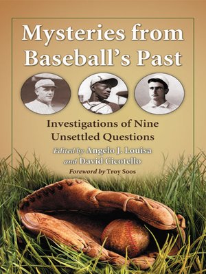 cover image of Mysteries from Baseball's Past